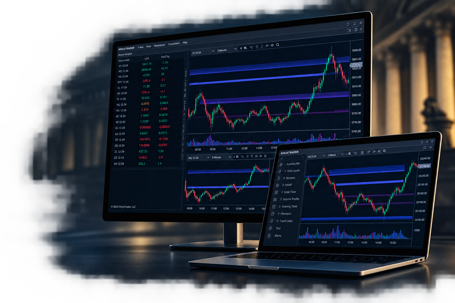 Marcus Aurelius trading workstation