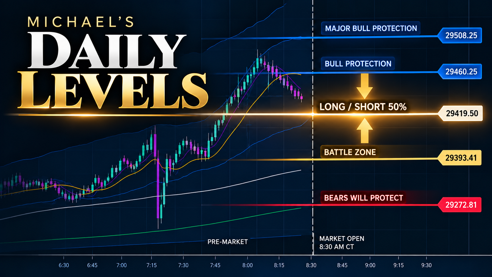 Illustrative example of Michael's Daily Levels